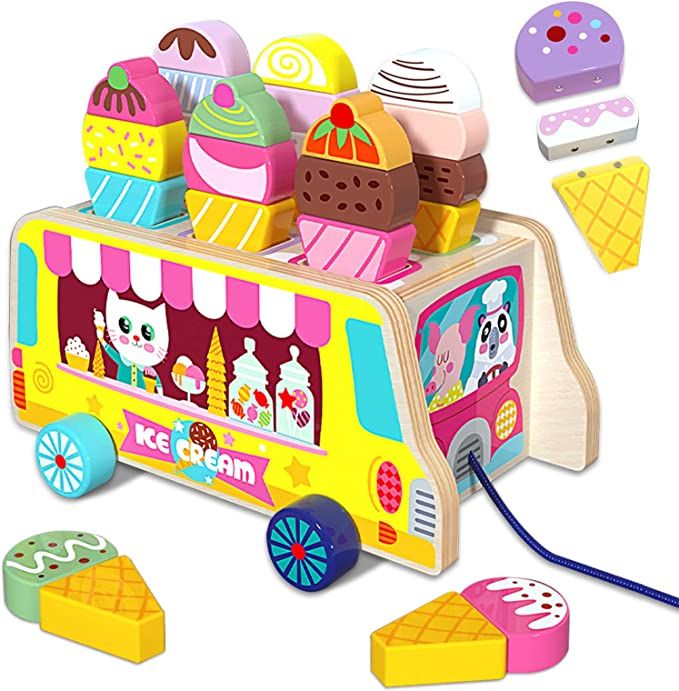 Wooden Ice Cream Truck
