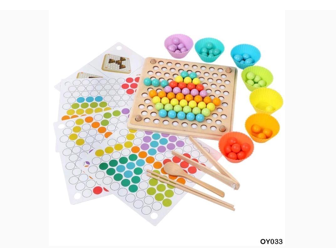 Bead memory game 2 in 1