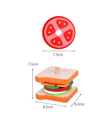 Wooden sandwich