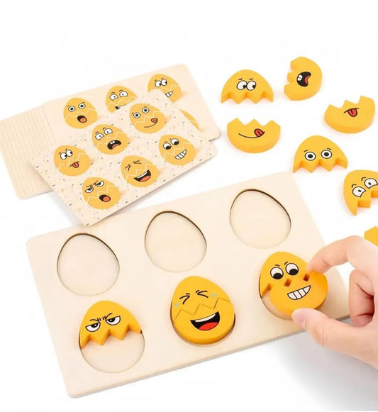 Emotion egg faces expression