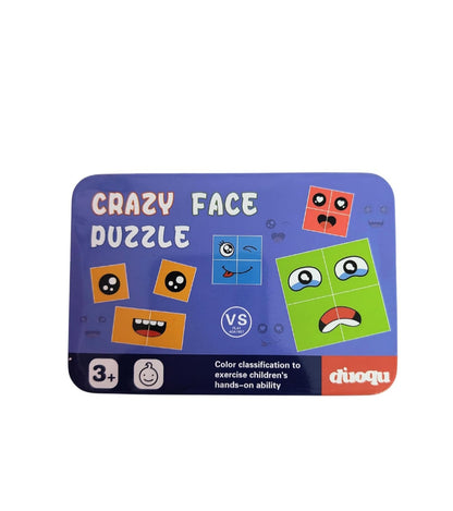 Crazy face puzzle