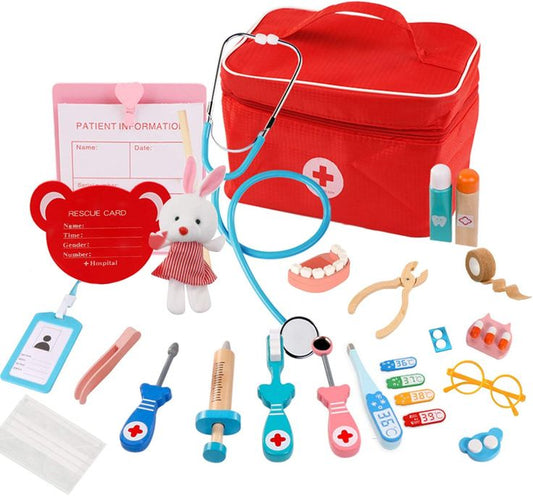Wooden Doctor Kit